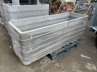 6No. PALLETS OF ASSORTED MANHOLE RISERS ETC - 13