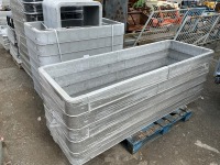 6No. PALLETS OF ASSORTED MANHOLE RISERS ETC - 14