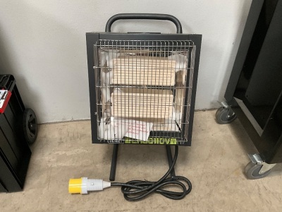 UNUSED SEALEY 110v CERAMIC HEATER
