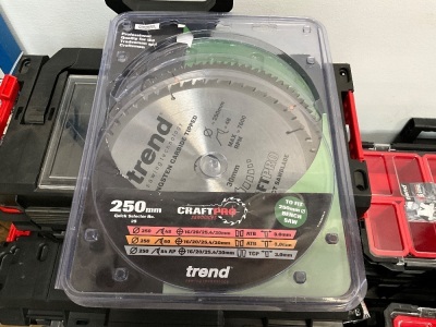 UNUSED TREND 3 PIECE 250mm BLADE SET