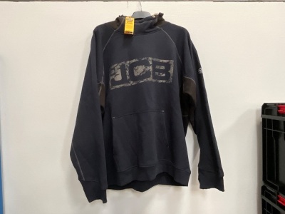UNUSED 3XL HORTON HOODIE NAVY/BLACK