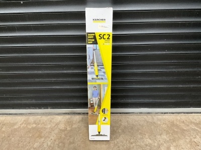 UNUSED KARCHER SC2 240v UPRIGHT STEAM MOP