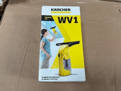 UNUSED KARCHER WV2 PLUS CORDLESS WINDOW VAC