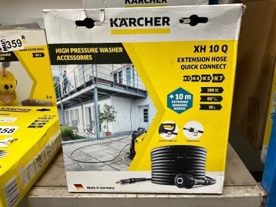 UNUSED KARCHER XH10Q 10m EXTENSION HOSE