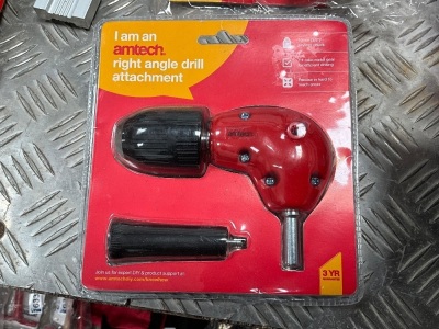 UNUSED AMTECH RIGHT ANGLED DRILL ATTACHMENT