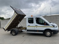 FORD TRANSIT 350 L3 RWD 2.0 TDCI 130PS DOUBLE CAB DROPSIDE TIPPER - 27