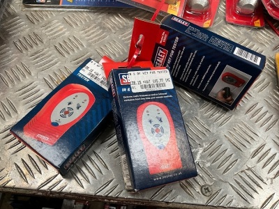 3No. UNUSED SEALEY KEY FOB TESTERS