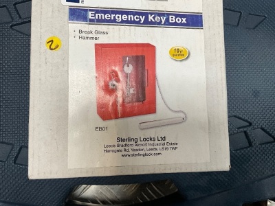 UNUSED EMERGENCY KEY BOX