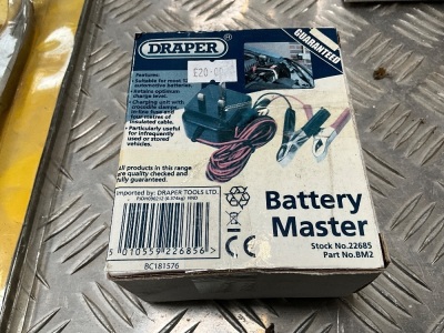 UNUSED DRAPER BATTERY MASTER