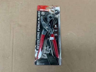 UNUSED DEKTON LEATHER BELT PUNCH PLIERS