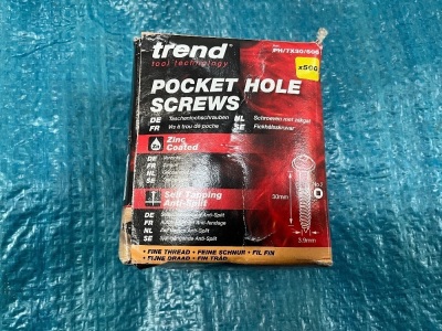 UNUSED TREND POCKET HOLE SCREWS