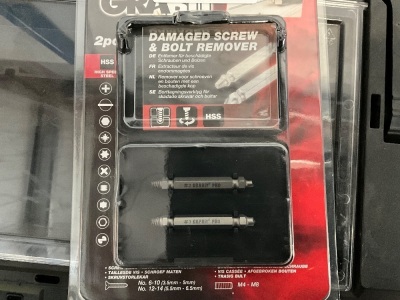 UNUSED TREND 2 PIECE DAMAGED BOLT & SCREW REMOVER