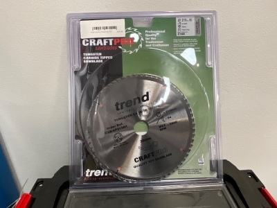 UNUSED TREND 215mm CARBIDE TIP SAW BLADE