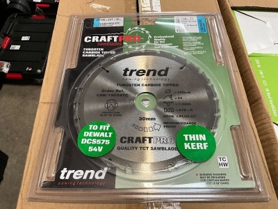 UNUSED TREND 190mm CARBIDE TIP SAW BLADE
