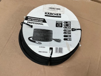UNUSED KARCHER PROFESSIONAL 15m HIGH PRESSURE HOSE
