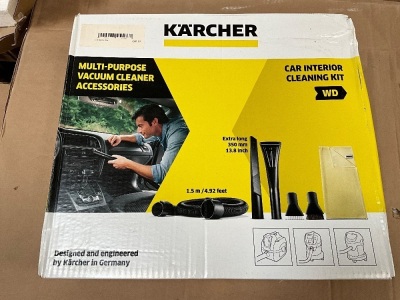 UNUSED KARCHER MULTI PURPOSE VACUUM CLEANER ACCESSORIES