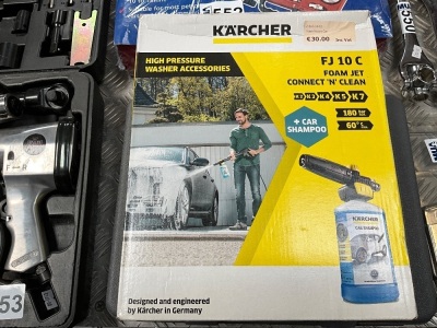 UNUSED KARCHER FJ10C FOAM JET CONNECT & CLEAN