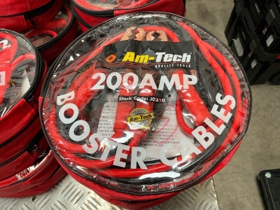 UNUSED AMTECH 200AMP BOOSTER JUMP LEADS