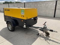 COMPAIR C76 SINGLE AXLE 3 TOOL FAST TOW ROAD COMPRESSOR&nbsp;