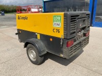 COMPAIR C76 SINGLE AXLE 3 TOOL FAST TOW ROAD COMPRESSOR&nbsp; - 5