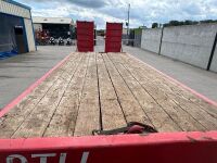 APPROX. 24ft JPM 19 TON TWIN AXLE BEAVERTAIL LOW LOADER - 4