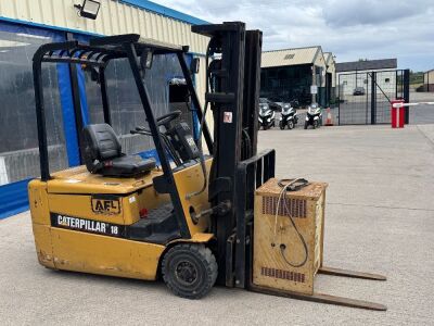 CATERPILLAR EP18KT 1.8 TON BATTERY OPERATED FORKLIFT