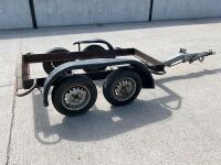 DOUBLE AXLE TRAILER CHASSIS TO SUIT GENERATOR - 17