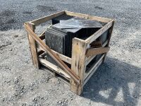 WOODEN CRATE TO INC. APPROX 250No. 24x14 BANGOR BLUE SLATES &nbsp; - 4