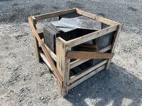 WOODEN CRATE TO INC. APPROX 250No. 24x14 BANGOR BLUE SLATES &nbsp; - 5
