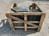 WOODEN CRATE TO INC. APPROX 250No. 24x14 BANGOR BLUE SLATES &nbsp; - 9
