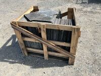 WOODEN CRATE TO INC. APPROX 250No. 24x14 BANGOR BLUE SLATES &nbsp; - 10