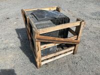 WOODEN CRATE TO INC. APPROX 250No. 24x14 BANGOR BLUE SLATES &nbsp; - 13