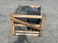 WOODEN CRATE TO INC. APPROX 250No. 24x14 BANGOR BLUE SLATES &nbsp; - 15