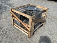 WOODEN CRATE TO INC. APPROX 250No. 24x14 BANGOR BLUE SLATES &nbsp; - 17