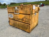 WESTERN 2200lt METAL BUNDED FUEL TANK
