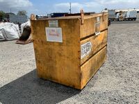 WESTERN 2200lt METAL BUNDED FUEL TANK - 18
