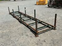 APPROX. 16ft x 3.6ft METAL STILLAGE - 8