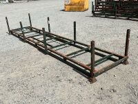 APPROX. 16ft x 3.6ft METAL STILLAGE - 7