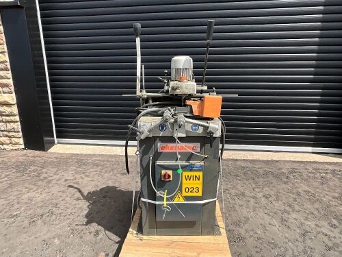 ELUMATEC AS70/44 3 PHASE ALUMINIUM/PVC PROFILING MACHINE