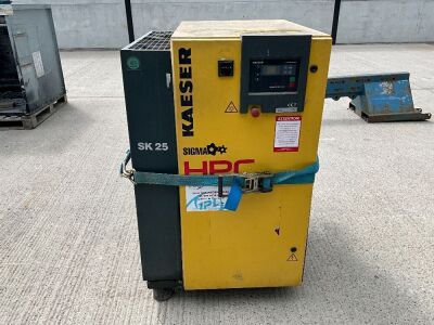 KAESER SK25 3 PHASE SCREW COMPRESSOR