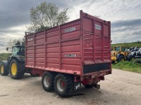 REDROCK 18ft TWIN AXLE SILAGE TRAILER - 3