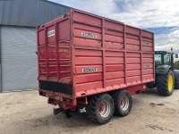 REDROCK 18ft TWIN AXLE SILAGE TRAILER - 5