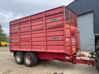 REDROCK 18ft TWIN AXLE SILAGE TRAILER - 7