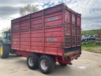 REDROCK 18ft TWIN AXLE SILAGE TRAILER - 3