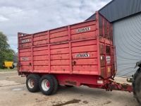 REDROCK 18ft TWIN AXLE SILAGE TRAILER - 7