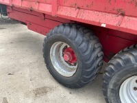 REDROCK 18ft TWIN AXLE SILAGE TRAILER - 14
