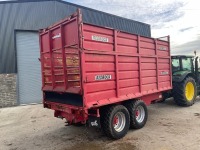 REDROCK 18ft TWIN AXLE SILAGE TRAILER - 5