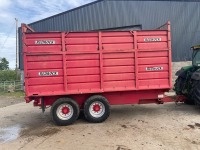 REDROCK 18ft TWIN AXLE SILAGE TRAILER - 6