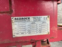 REDROCK 18ft TWIN AXLE SILAGE TRAILER - 9