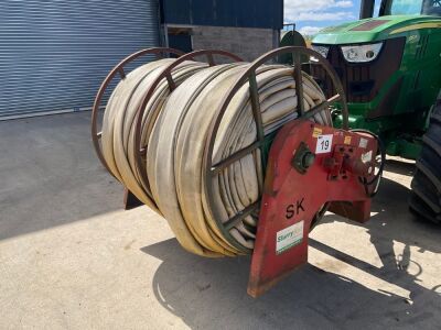 SLURRYKAT HYDRAULIC FRONT REELER & APPROX. 400m OF HOSE